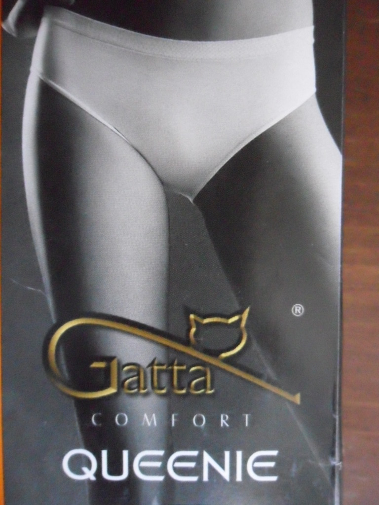 QUEENIE BIKINY-kalhotky Gatta white-bílé S
